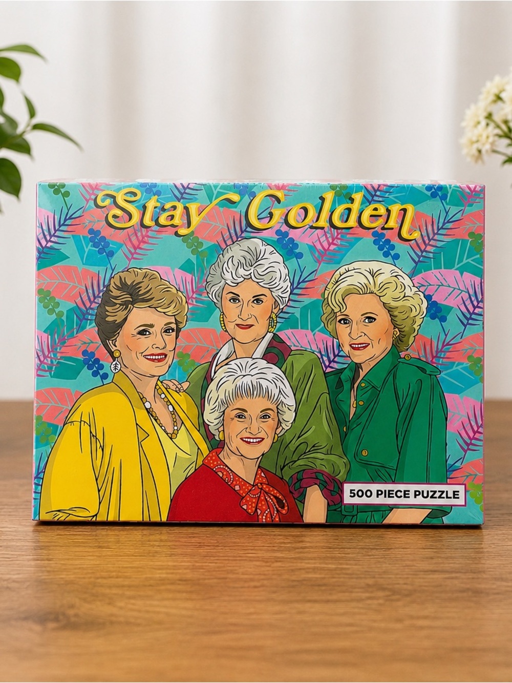 Stay Golden Golden Girls 500 Piece Puzzle Factory Sealed New In Box